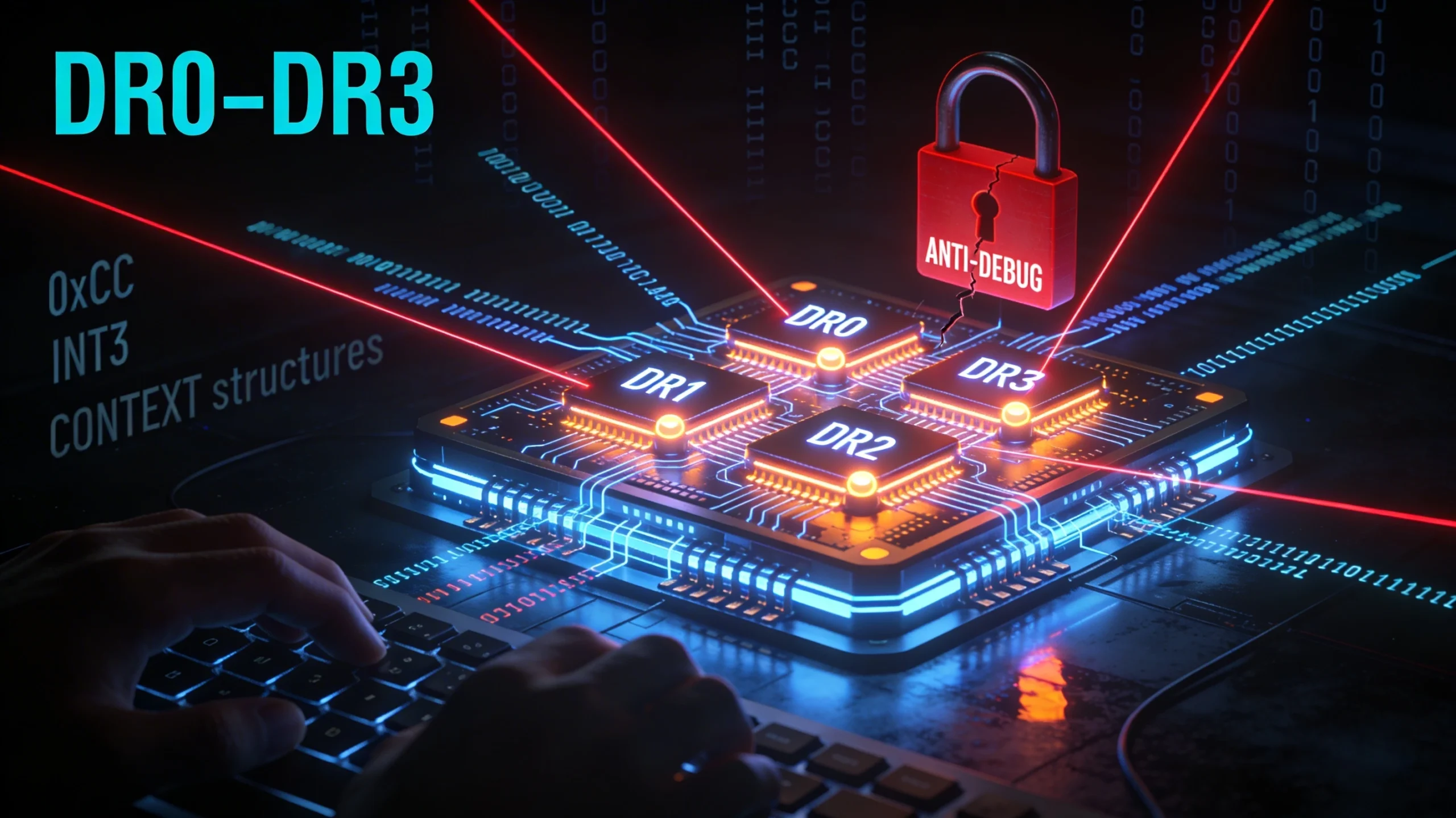 Hardware Breakpoints для обхода антиотладки